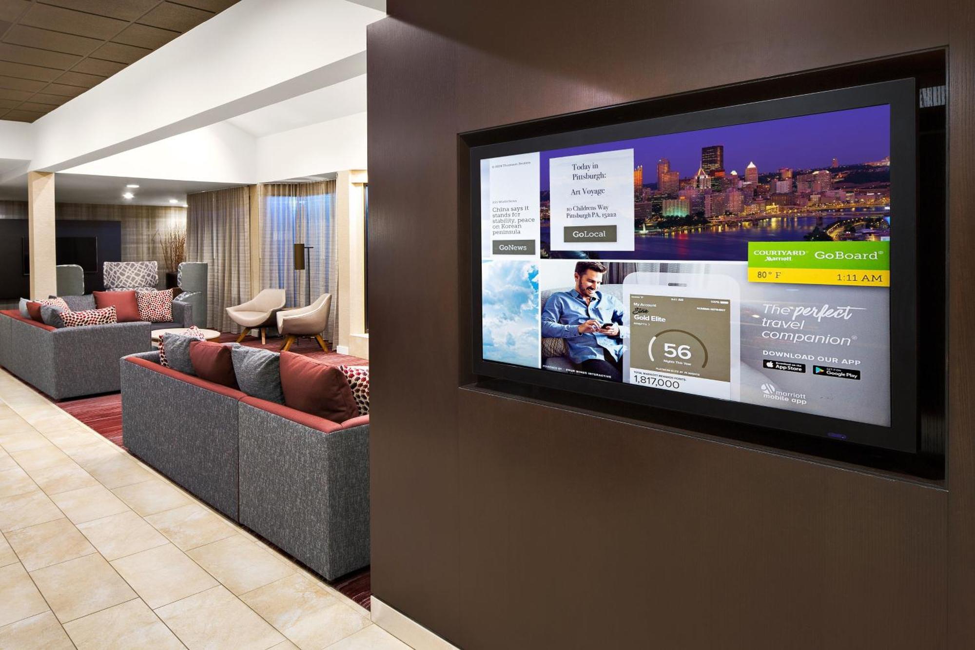 Courtyard By Marriott Pittsburgh Airport Hotel Coraopolis Buitenkant foto